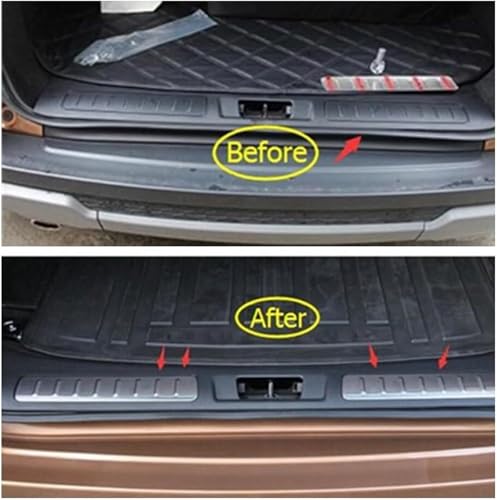 Protection de coffre pour Range Rover Evoque 2012-2018 tapis de plaque - 6