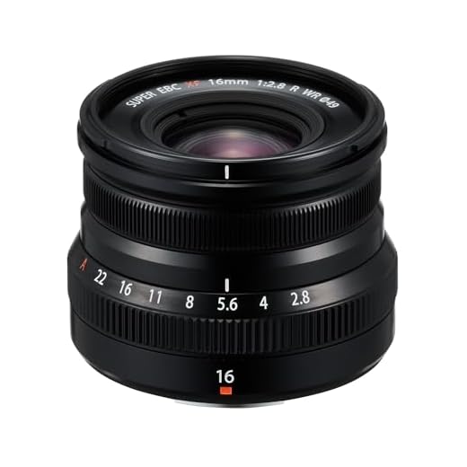 Fujifilm Fujinon XF16mmF2.8 R WR Schwarz