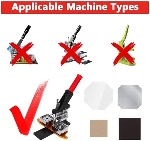 DIY Photo Refrigerator Sticker Magnet Press Kit, Includes Paper Cutter and 100pcs Materials for Custom Fridge Magnets Creation-1000pcs(Cardboard)