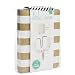 Heidi Swapp Memory Planner | Personal Planner by American Crafts | Gold and White Striped | 122 Pieces