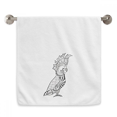 Serviette oiseau blanche anti-gouttes : l'absorption rapide en format 13X29 pouces - 2