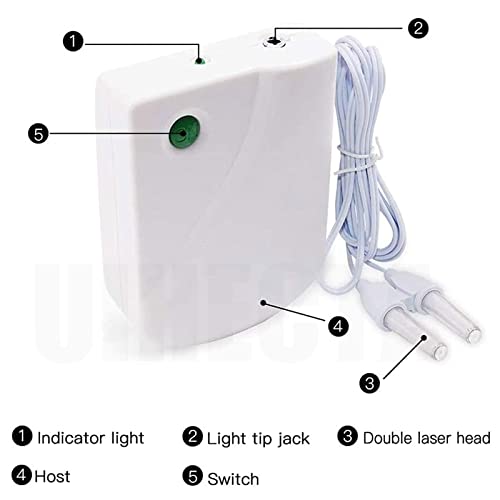 Appareil rhinite laser de luminothérapie nasale contre la sinusite - 6
