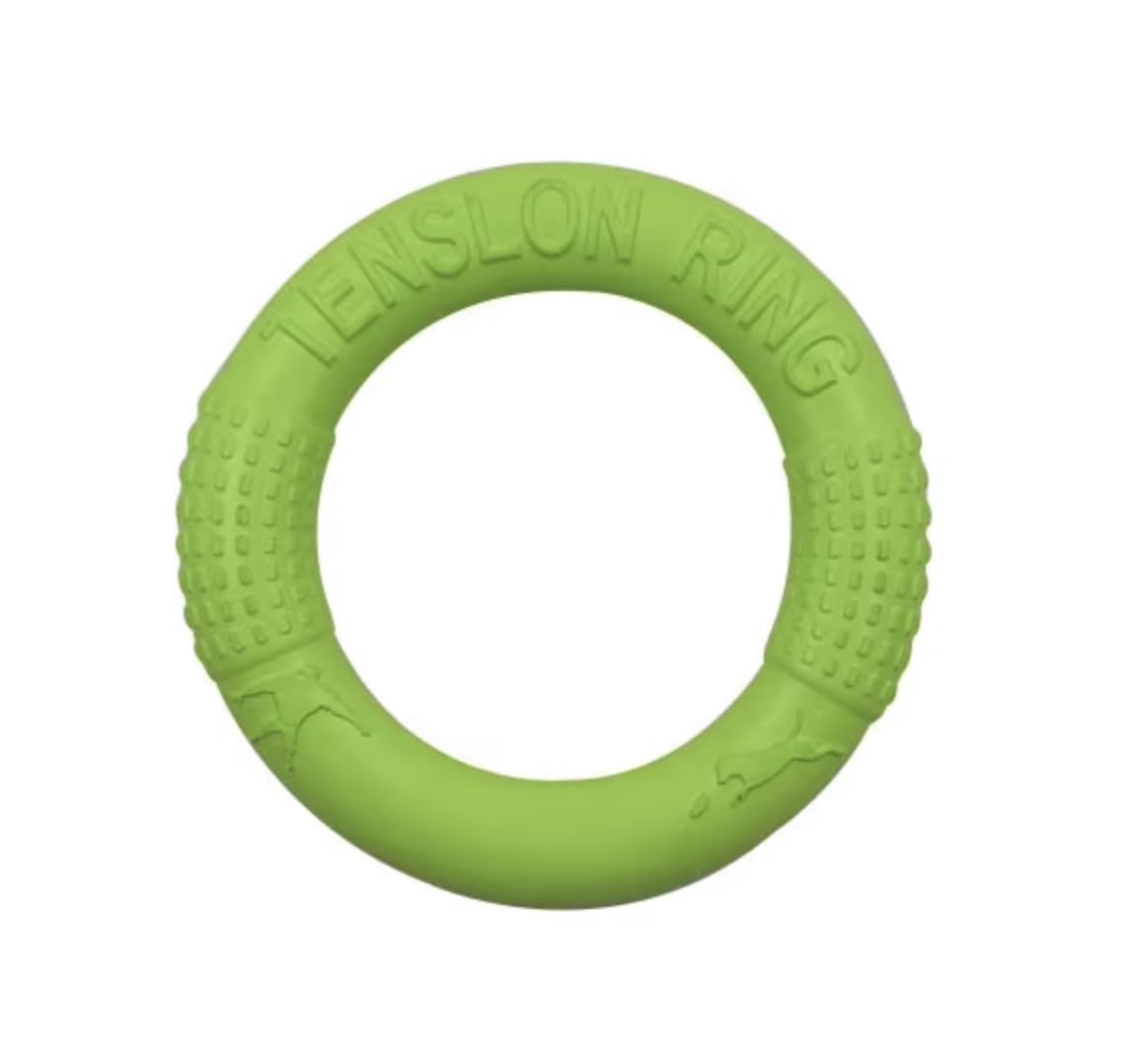 Nikki and Max Dog Flying Disc, Premium Quality Flyer Dog Toy for Outdoor & Indoor Fun, Tension Ring Dog Toy for Throwing, Catching, Swimming &