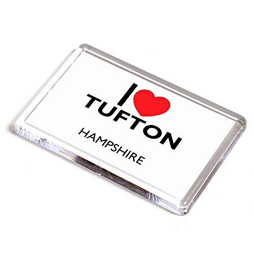Preisvergleich Produktbild Unbekannt Kühlschrankmagnet I Love Tufton Hampshire
