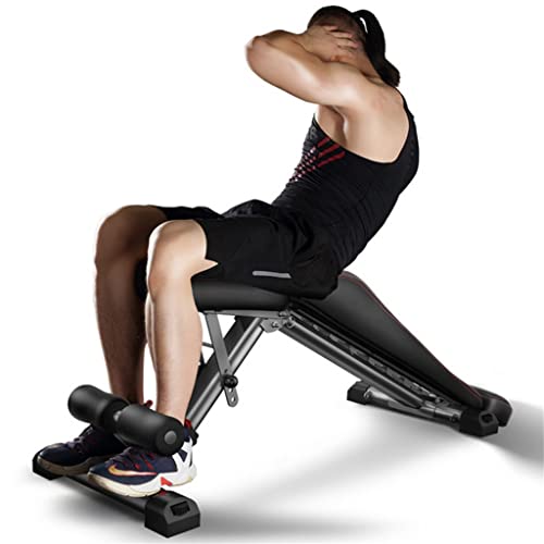 QWVDS Terug Verstelbare Vliegende Vogel Kruk Multifunctionele Opvouwbare Fitness Sit Up Gewichtheffen Bed - Image 3