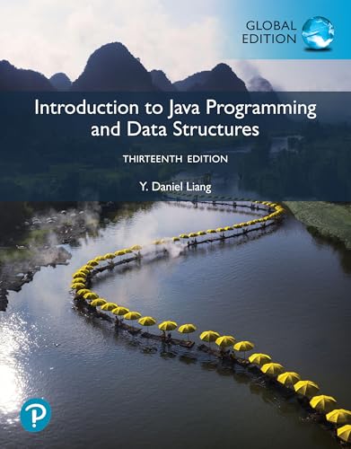Introduction to Java Programming and Data Structures, Global Edition
