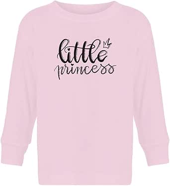 Amazon.com: Little Princess Cursive. Long Sleeve Toddler's: Clothing ...