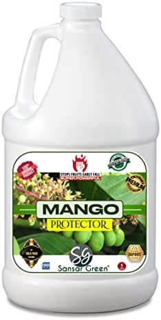 Sansar Green® Mango Protector, immediately Stops Early Stage falling of Mangoes and Mango Flowers from Mango Plants (500 ml)