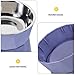 GALPADA Elevated Cat Bowls Detachable Design for Easy Cleaning Non- Cat Food and Water Dishes for All