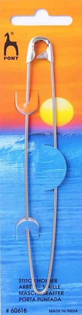 Pony Stitch Holder - Steel Pin - Giant Safety Pin