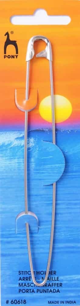 Pony Stitch Holder - Steel Pin - Giant Safety Pin