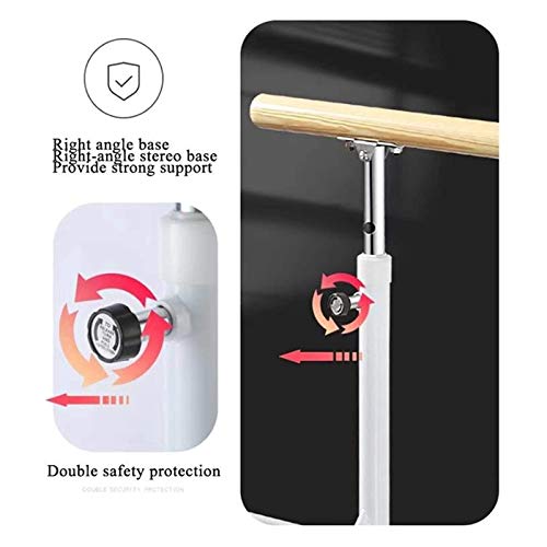 Barre de ballet murale extensible et réglable pour danse - 7