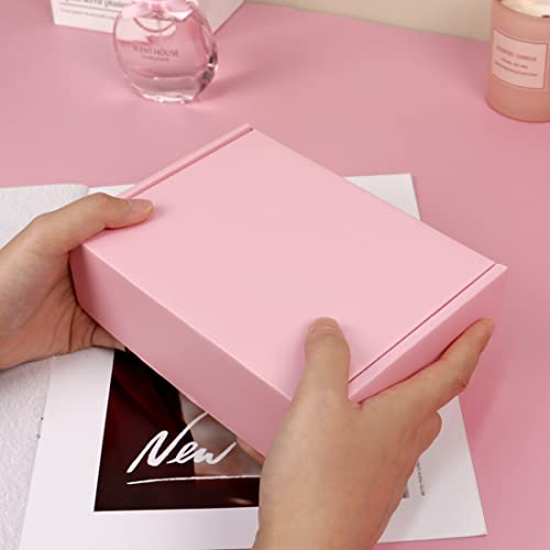 OUGEBOX 30 Pack 7x5x2 Inch Pink Shipping Boxes for Small Business, Small Mailing Boxes for Shipping Packaging by OUGEBOX - Image 6