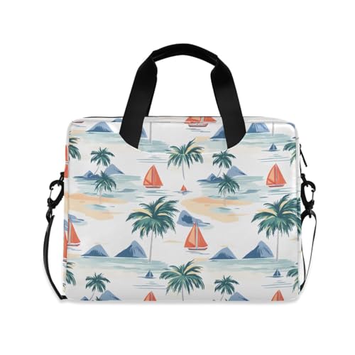 Funda para portátil con diseño de playa, 13-15.6 pulgadas miniatura 1