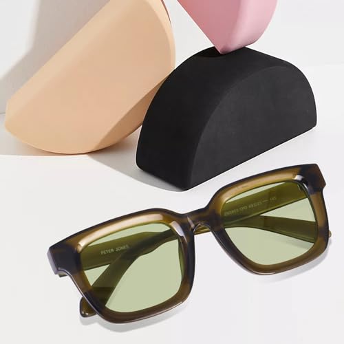 Image of Peter Jones Unisex Large Square UV /UB Protected Sunglasses (3803)