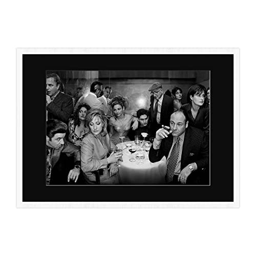 Affiche The Beatles – Affiche The Beatles – A Hard Day’s Night – Cadre Bois Avec PassePartout | A2 (59.4×41.9cm), Black… - Les Beatles, Paul McCartney, John Lennon, RIngo Starr, George Harrison Affiche The Beatles - Affiche The Beatles - A Hard Day's Night - Cadre Bois Avec PassePartout | A2 (59.4x41.9cm), Black…