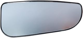 Passenger Right Side Mirror Glass Tow Lower Glass Compatible with 2010-2020 Dodge Ram 1500 2500 3500 4500 5500 Right Side Tow Mirror Glass With Rear Holder Replace 68067730AA