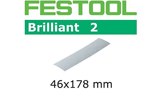 Preisvergleich Produktbild Festool Schleifblätter STF 46x178 / 0 P120 BR2 / 10