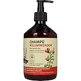 Champú Volumen 500ml Cabello Fino Con Arándano Rojo y Aceite de Germen de Trigo Aporta Cuerpo, Elasticidad y Brillo Natural