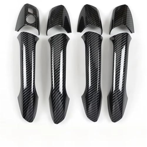 Garniture poignée porte W204 aspect carbone C63 C350 C300 C250 extérieure