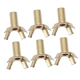 AOKWAWALIY 6 Stück Öllampenhalter, Teelichtkerzen, Universal-Docht-Clips, Dochthalter...