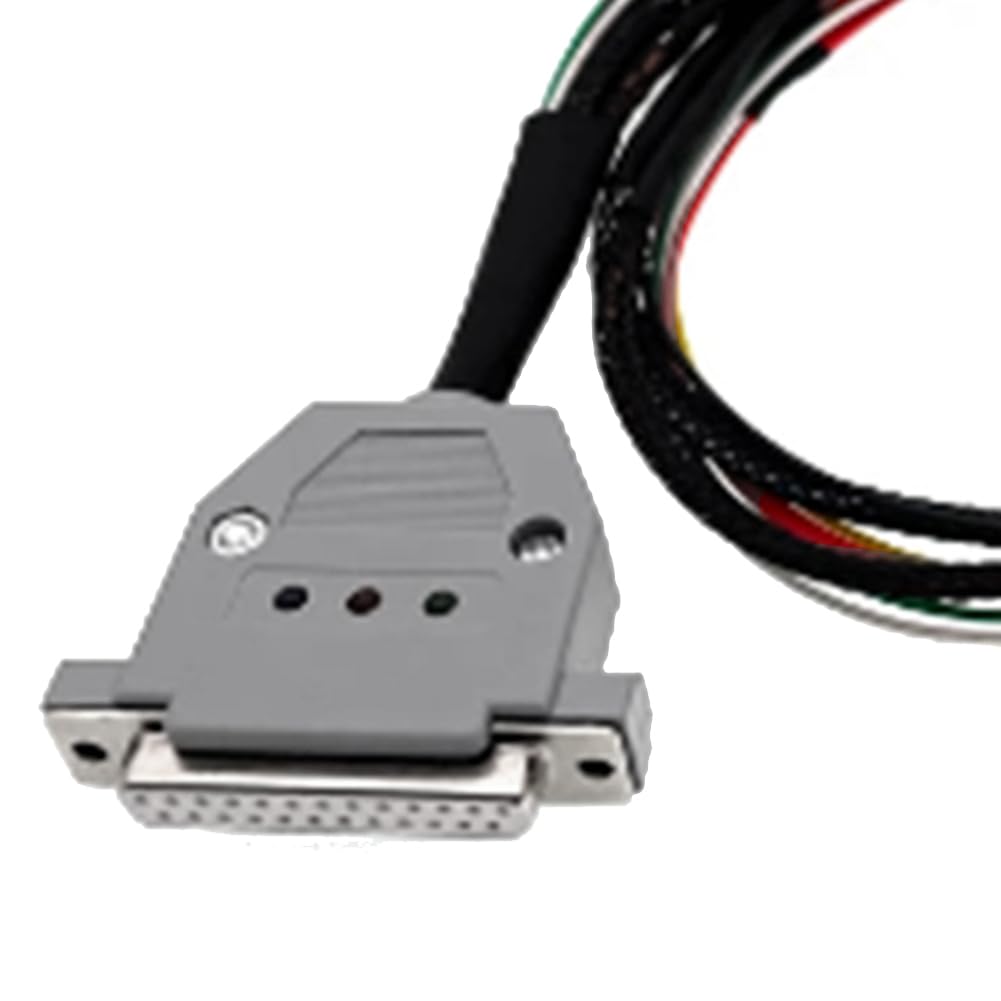 Lot de 3 lampes LED avec interrupteur bateau-câble DB25 pour SM2 PRO+ J2534 VCI ECU de lecture/écriture Batt VCC Kline CAN-L
