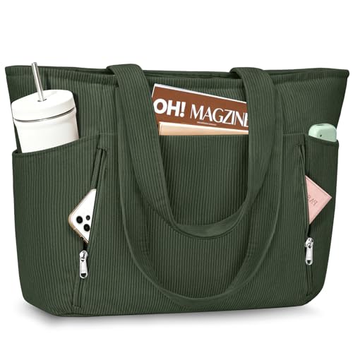 KTUEOV Handtasche Damen, Groß Shopper Tasche Damen Leicht Cord...