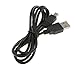 Produktbild perfk USB Sync Kabel Ladekabel Datenkabel Charge Cable für Sony PS3 Controller Typ A auf Mini 5-polig Typ B