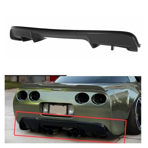 Diffuseur arrière Corvette C5 aileron séparateur effet carbone
