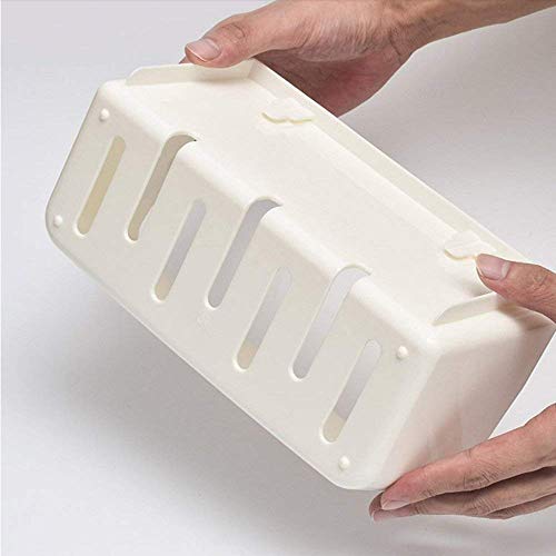 Estante para toallas de baño sobre inodoro para optimizar aseos pequeños