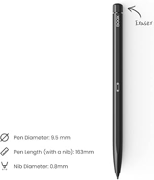 BOOX Magnetic Pen2 Pro with Ereaser DO NOT USE ON Tab X C Go Color 7 Gen II Go 7