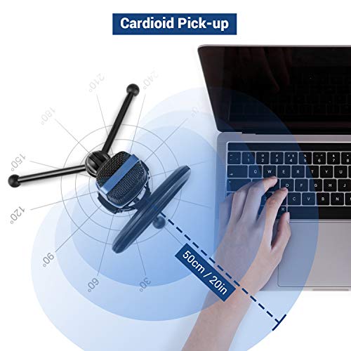 Tonor TNTN120099DU Usb Microphone, Computer Cardioid Condenser Pc Gaming Mic With Tripod Stand & Pop Filter For Streaming, Podcasting, Vocal Recording thumb #3
