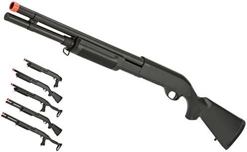 Evike Airsoft - CYMA Standard M8.70 3-Round Bu.RST Multi-S.hot Sh.ell Loading Airsoft Sh.otgu.n (Model: Full St.ock) - (PID: 63532)