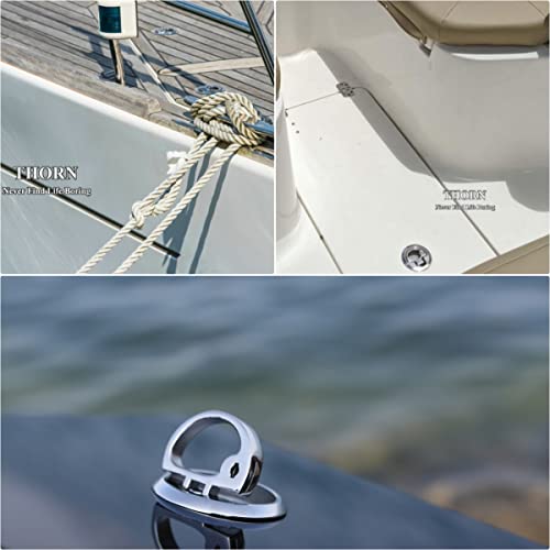 Thorn Cam Latch Boat Hatch Latches Locking Style Marine 316 Stainless Steel 2pcs - Thumbnail 6