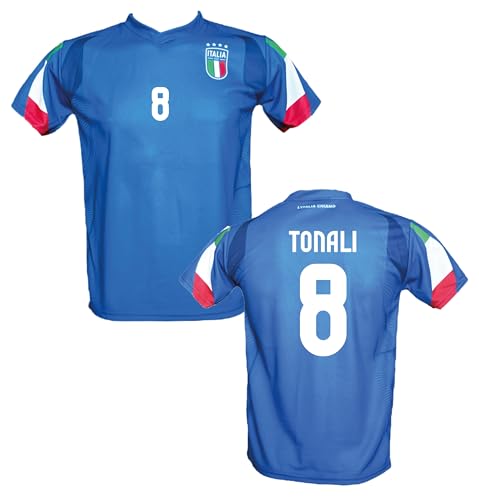 Generico Maglia Italia Blu o Bianca Personalizzata Tonali 8 creata