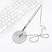 GMBYLBY Professional Desk Pen With Chain Pen Metal Stationery For Offices Hotels And Banks Counter Adhesive Mount Chain Pen, silver