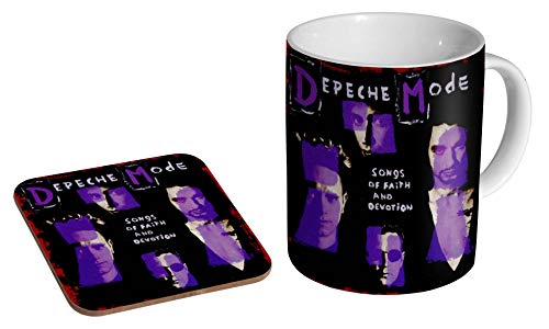 Depeche Mode SOFAD Keramik-Kaffeetasse + Untersetzer Geschenkset Depeche Mode SOFAD Keramik-Kaffeetasse + Untersetzer Geschenkset