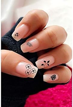 Other Nail Art Nail Decoration 4 Color Charts at Once