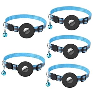 VANZACK 5pièces Product Title Adjustable Reflective Dog Collar with Breakaway Feature Lost Pet Collar Accurate Keyword Product Name Chinese Multi-Data Keywords Breakaway Collier Chat