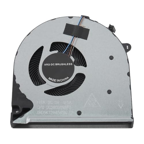 Nicear Ventilador de CPU de repuesto para Pavilion 15-DU, 15-DW, 15s-du, 15-DW0043DX, 15s-du0096tu, 15s-du0002TX, serie 255 G8, 250 G8, TPN-C139, DC28000N6F0, L52034-001, FLG0