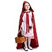 Kosplay Déguisement de Petit Chaperon Rouge pour Enfants Cosplay Costume Halloween Carnaval