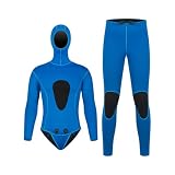 ZAICOLER Conjunto de Traje de Neopreno Térmico de 3 Mm para Hombre para Pesca Submarina, Natación, Actividades Acuáticas, (#2)