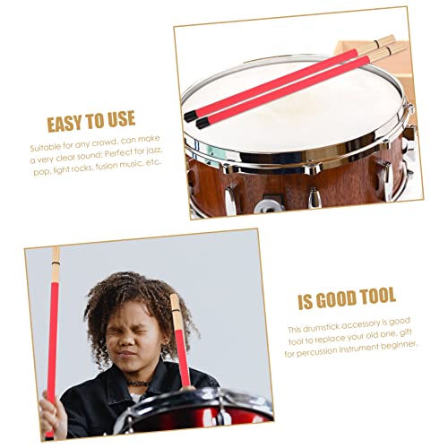 LIOOBO 19-Pack Drum Brushes and Sticks Percussion Mallets for Drummers – Lightweight and Sturdy Drum Accessories for Practice and Performance miniatura 3