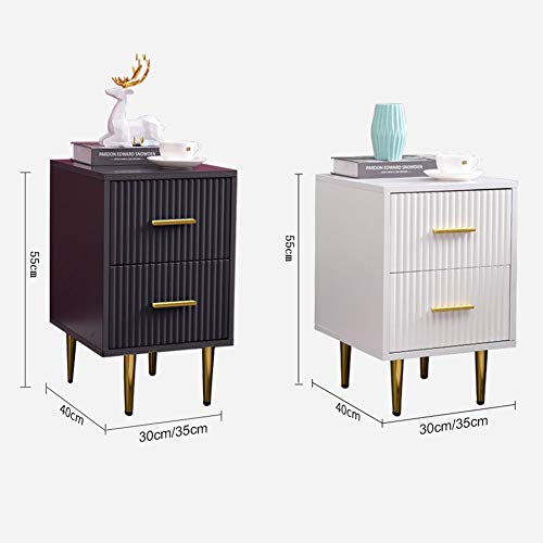 Meuble de chevet avec tiroirs de rangement pour optimiser les petits espaces