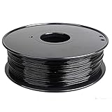 Consumibles para impresión 3D, Filamento PLA Twinkling for impresora 3D (1,75 mm, 1 kg), multicolor(Black)