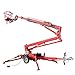 Traction Towable Boom Lift Aerial Work Platform Hydraulic Elevator Articulating Aerial Platform for Engineering Projects Building Renovations Industrial Maintenance Sites