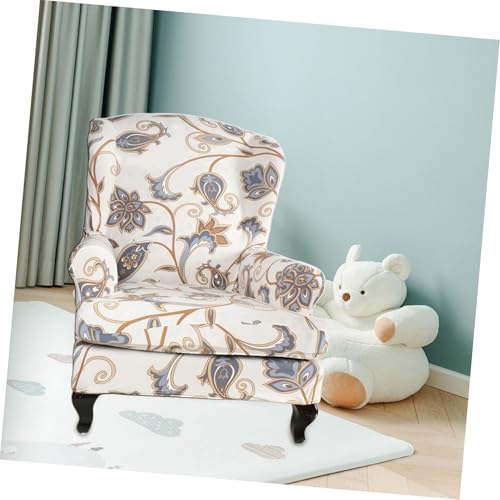 Funda elástica para silla lavable y adaptable con diseño protector en 3D 6