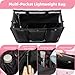 Extra Large Bogg Bag Organizer Insert, Lightweight Mesh Beach Bags Purse Tote Bag Organizer Insert with Divider Pouch, Simple Modern Bogg Bags Accessories for Organizing, Fits Beach, Pool, Boat, Sport
