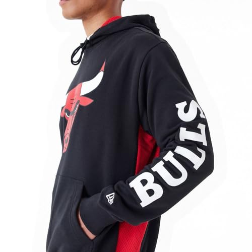 Sweat oversize New Era NBA Panel Chicago Bulls NBA - vue 5