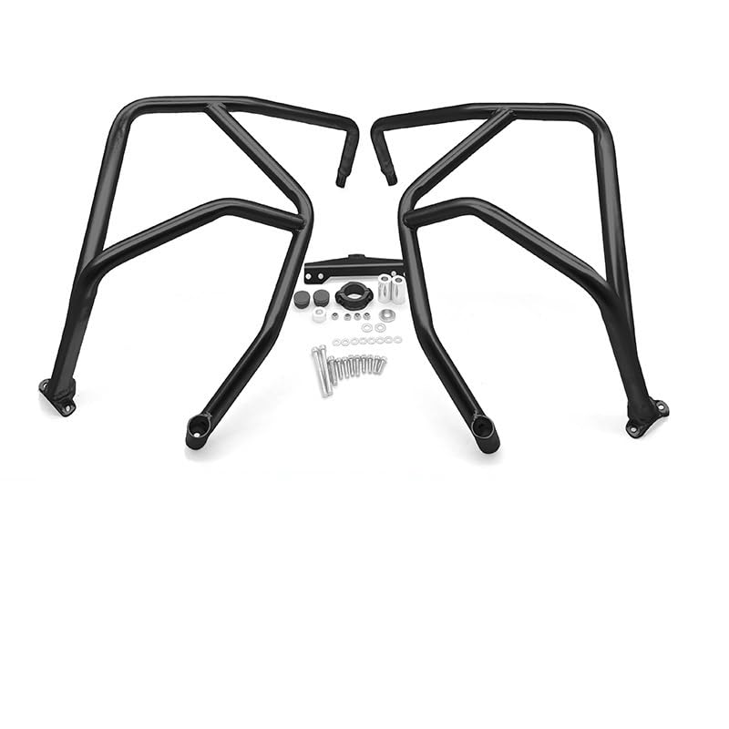 Barre protection moteur moto TRK702 TRK702X contre les chutes route